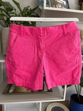 J. Crew Hot Pink Women's Bermuda Shorts